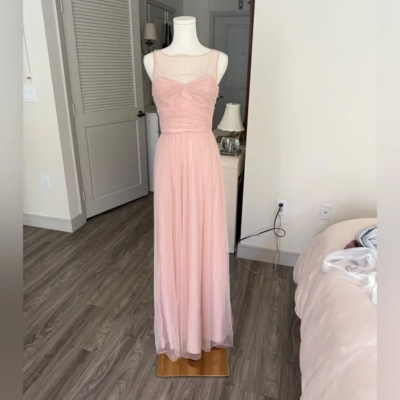 amsale blush bridesmaid dress Callista Bridesmaid Dress – Bridal and Formal